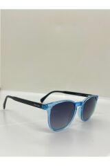 Tomss Teddyy TT3067 Mavi Şeffaf Çerçeveli Unisex Güneş Gözlüğü