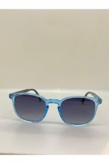 Tomss Teddyy TT3067 Mavi Şeffaf Çerçeveli Unisex Güneş Gözlüğü