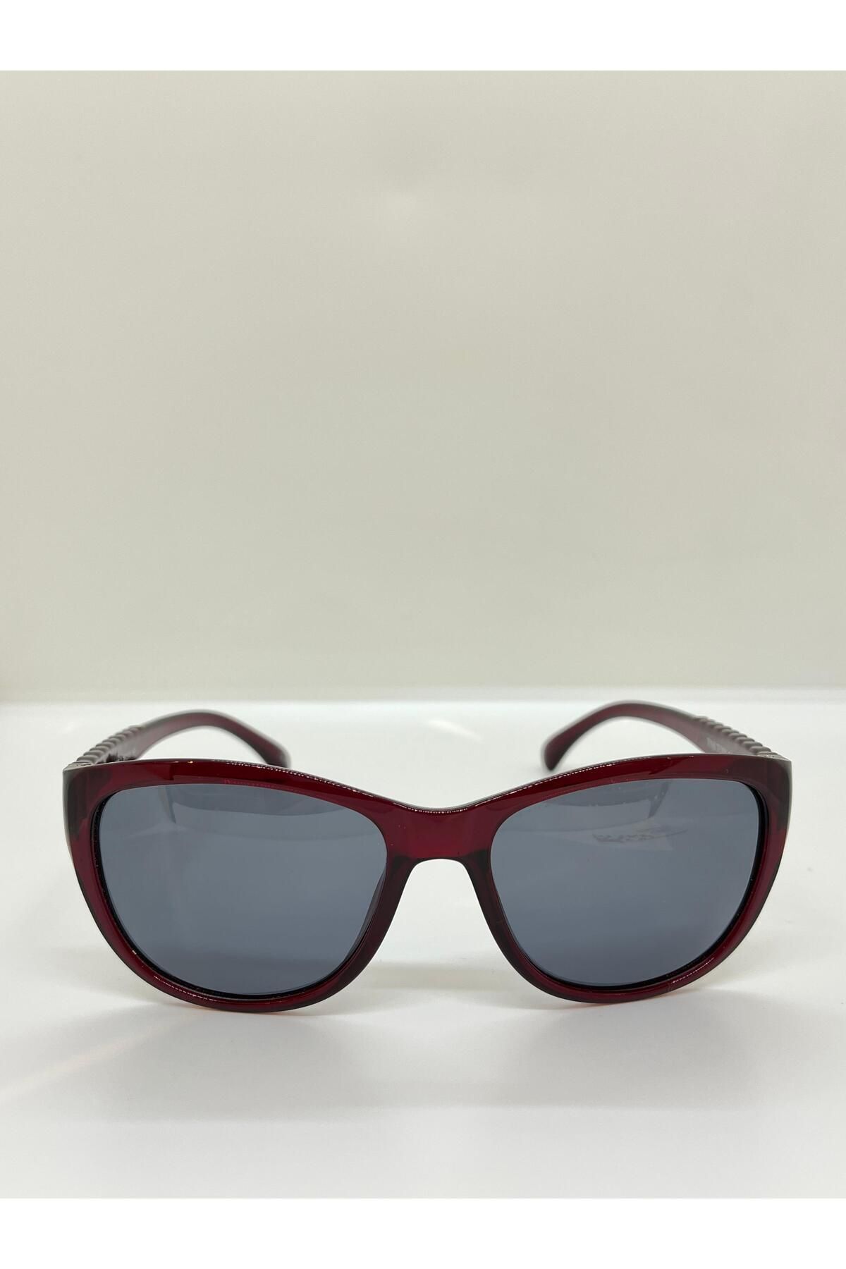 Tomss Teddy 7005-2 Cat Eye Polarize Bordo Güneş Gözlüğü