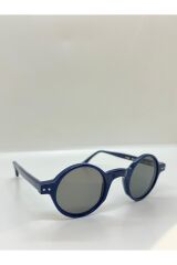Perseuss 5039 43-25 Yuvarlak Unisex Lacivert Güneş Gözlüğü