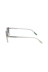 L 260s 038 52 Erkek Dikdörtgen Mat Gri Metal Güneş Gözlüğü