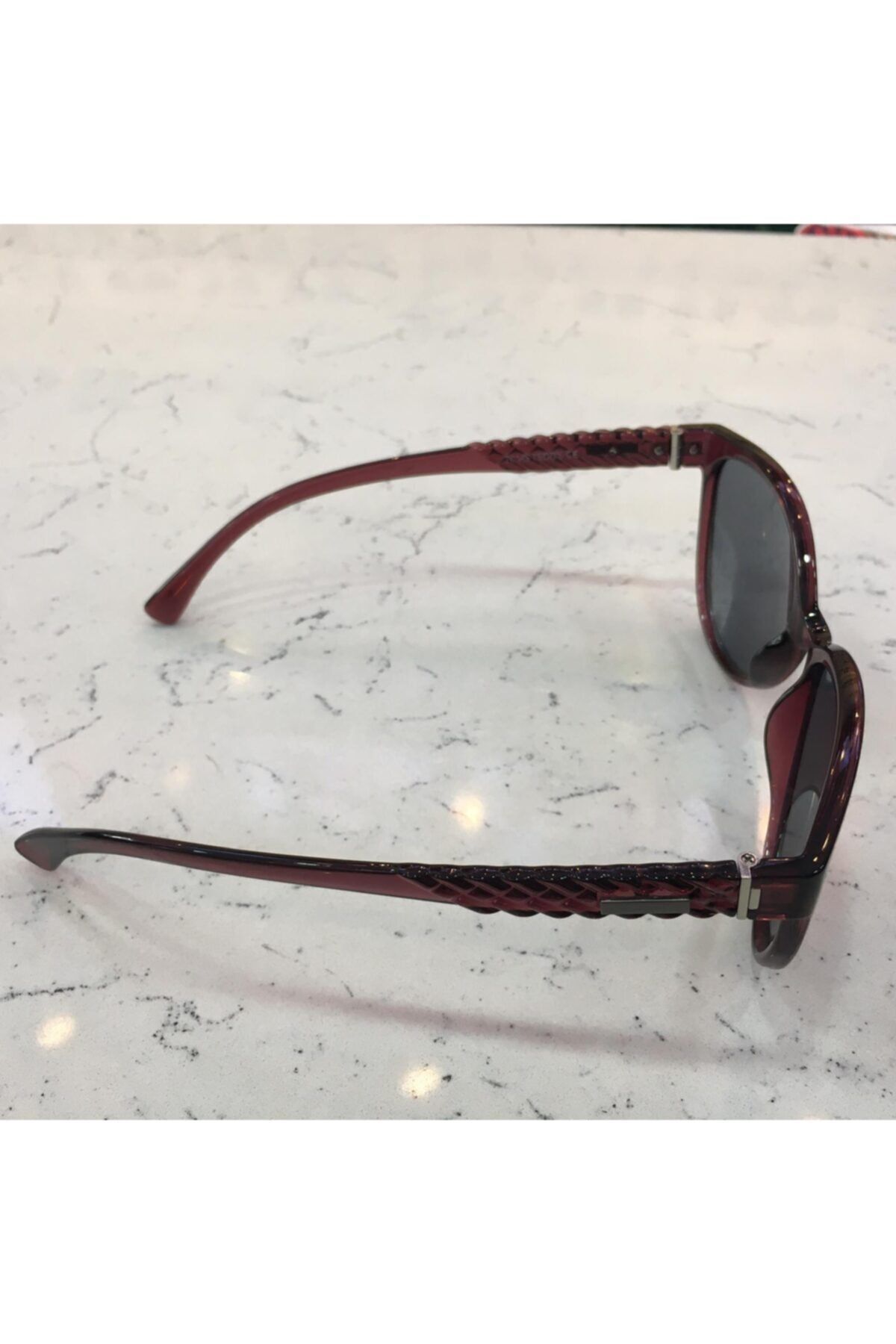 Unisex Bordo Güneş Gözlüğü