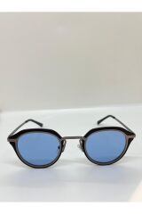 7052 C25 Yuvarlak Unisex Mavi Güneş Gözlüğü