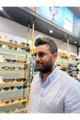 7052 C25 Yuvarlak Unisex Mavi Güneş Gözlüğü