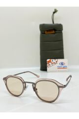 AE2049 Bej Çerçeve Unisex Güneş Gözlüğü