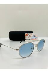 Elegancee KYT1782 C2 Mavi Camlı Unisex Güneş Gözlüğü