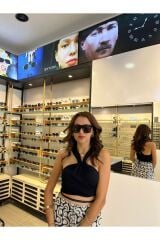 AZZAARO PARIS AZ2689 Polarize Kemik Siyah Unisex Güneş Gözlüğü