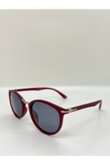 Tomss Teddyy 171 Bordo Yuvarlak Unisex Güneş Gözlüğü