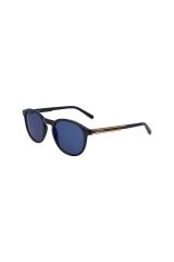 L 916s 424 50 Unisex Oval Lacivert Kemik Güneş Gözlüğü