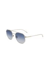 L 210s 718 54 Unisex Geometrik Gold Metal Güneş Gözlüğü