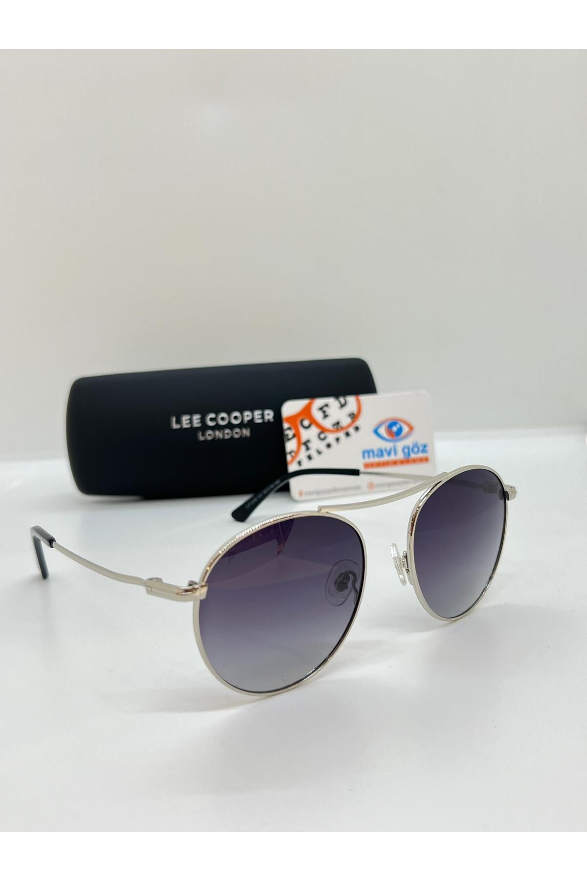 LC1239 C3 Yuvarlak Metal Polarize  Güneş Gözlüğü