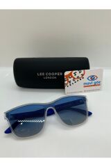 LC1097 Yekpare Camlı Mavi Çerçeveli Unisex Güneş Gözlüğü