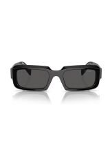 Pr 27zs 16k08z 54 Unisex Geometrik Siyah Kemik Güneş Gözlüğü