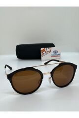 Elegance KYT1718 C3 Unisex Kahverengi Güneş Gözlüğü
