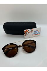 Elegance KYT1718 C3 Unisex Kahverengi Güneş Gözlüğü