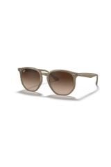 Rb 4306 616613 54 Unisex Geometrik Bej Kemik Güneş Gözlüğü