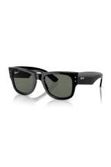 Rb 0840s 90158 51 Mega Wayfarer Polarize Unisex Siyah Kemik Güneş Gözlüğü