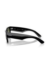 Rb 0840s 90158 51 Mega Wayfarer Polarize Unisex Siyah Kemik Güneş Gözlüğü
