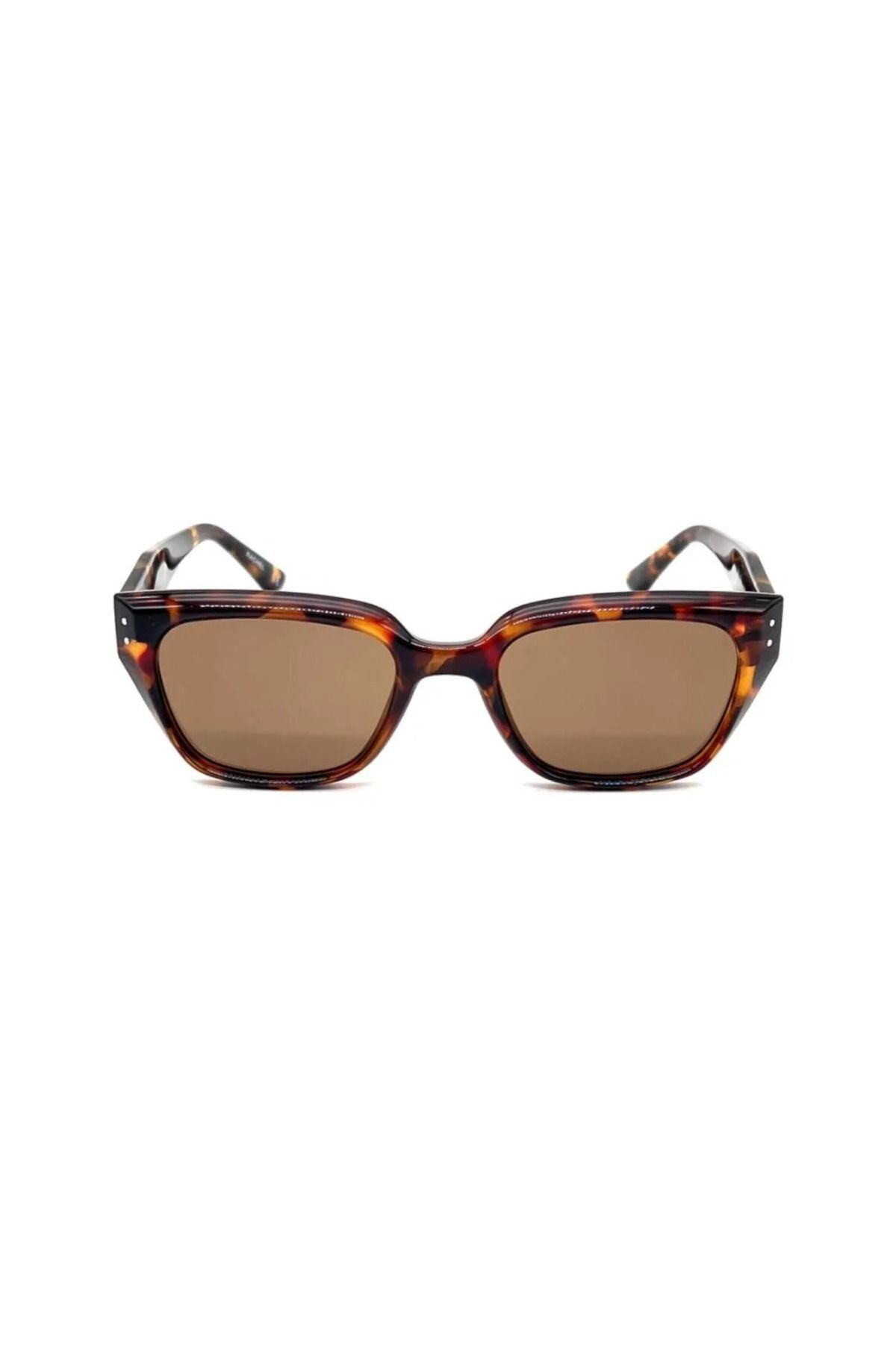 RCH58257 Leopar Kahverengi Unisex Güneş Gözlüğü