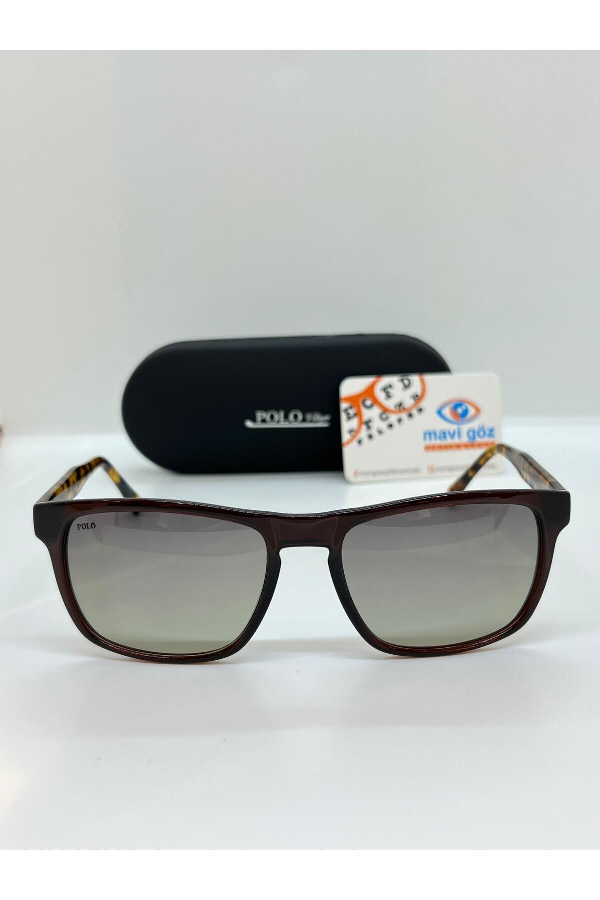 PV2351 55/19  Kahverengi Unisex Güneş Gözlüğü