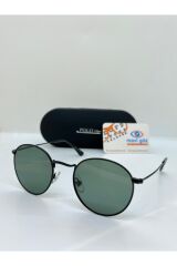 PV2264 C6 Yuvarlak Yeşil Mineral Camlı Güneş Gözlüğü