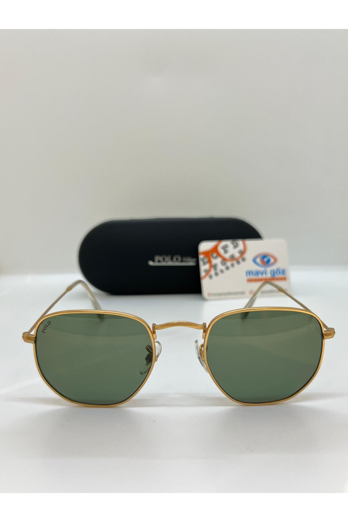 PV1800 Mineral Yeşil Camlı Unisex Güneş Gözlüğü