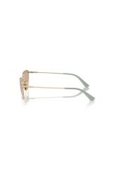 VO4316S848/356 Kadın Güneş Gözlüğü Gold Metal Çerçeve Kahverengi Lens UV400