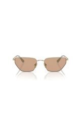 VO4316S848/356 Kadın Güneş Gözlüğü Gold Metal Çerçeve Kahverengi Lens UV400