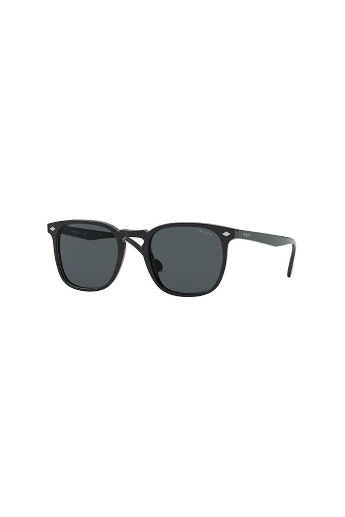 5328-s W44/87 Unisex Siyah Kemik Güneş Gözlüğü