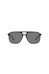DG4423501/81 Unisex Güneş Gözlüğü Siyah Kemik Çerçeve Füme Polarize Lens UV400