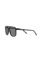 DG4423501/81 Unisex Güneş Gözlüğü Siyah Kemik Çerçeve Füme Polarize Lens UV400