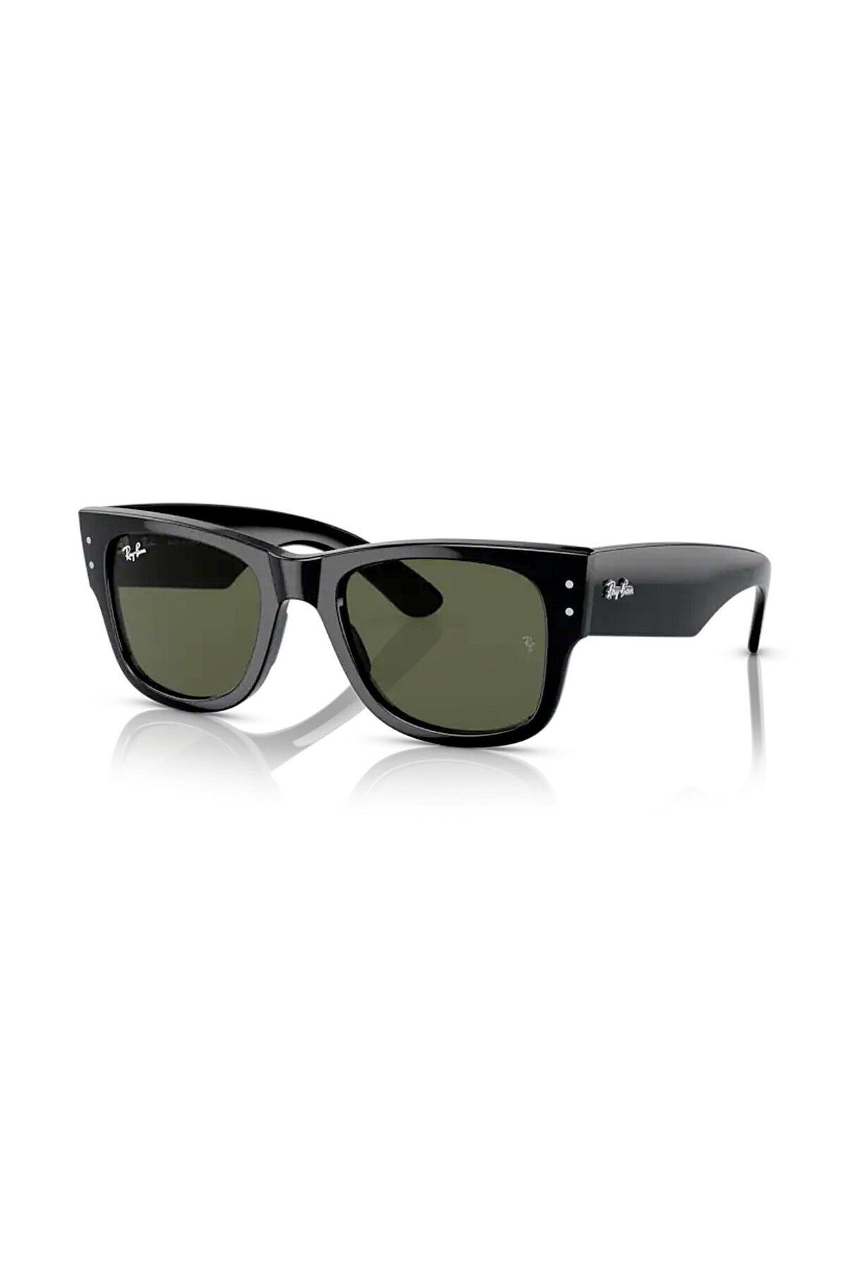 Rb 0840s 90131 51 Mega Wayfarer Unisex Siyah Kemik Güneş Gözlüğü