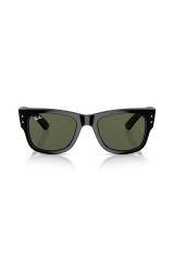 Rb 0840s 90131 51 Mega Wayfarer Unisex Siyah Kemik Güneş Gözlüğü