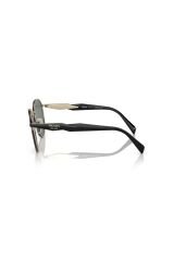 Spr 56z Aav5z1 54 Unisex Oval Gri Metal Güneş Gözlüğü