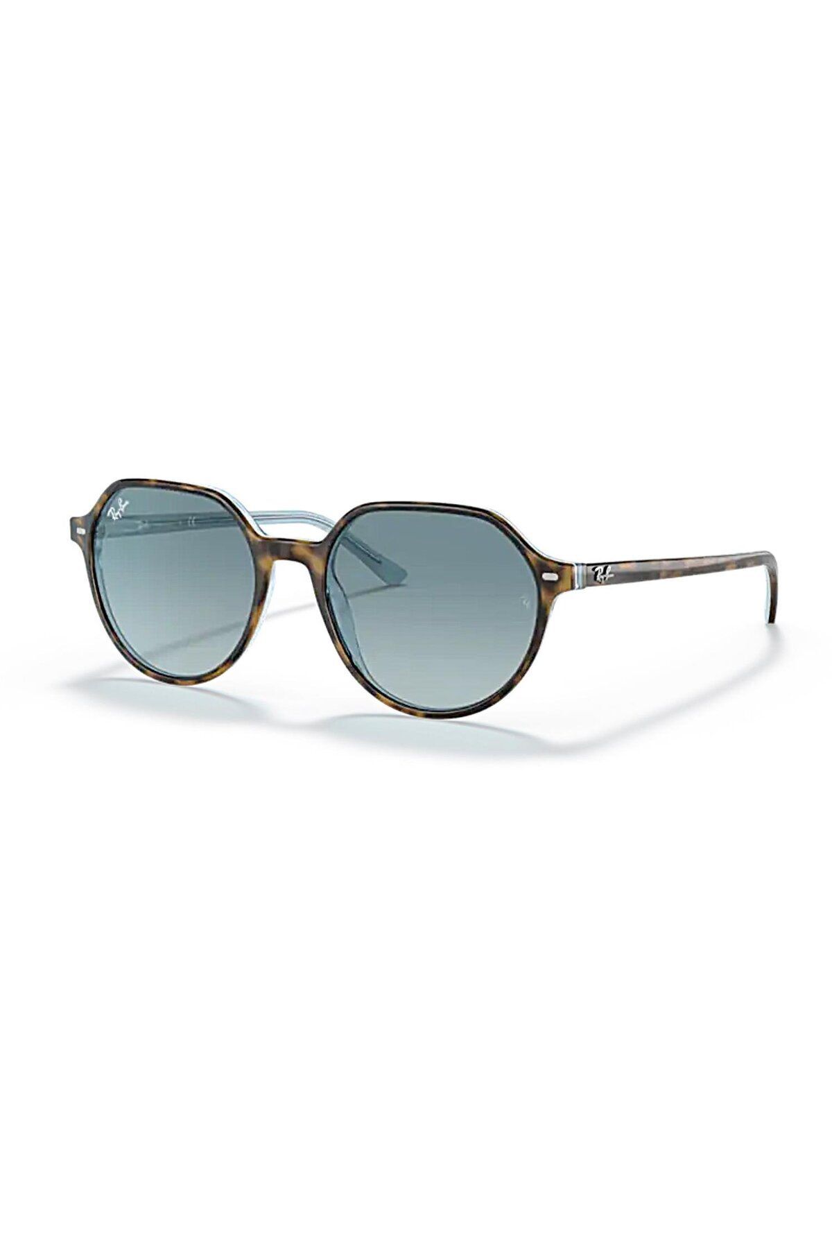 Rb 2195 13163m 53 Thalia Unisex Kahverengi Kemik Güneş Gözlüğü