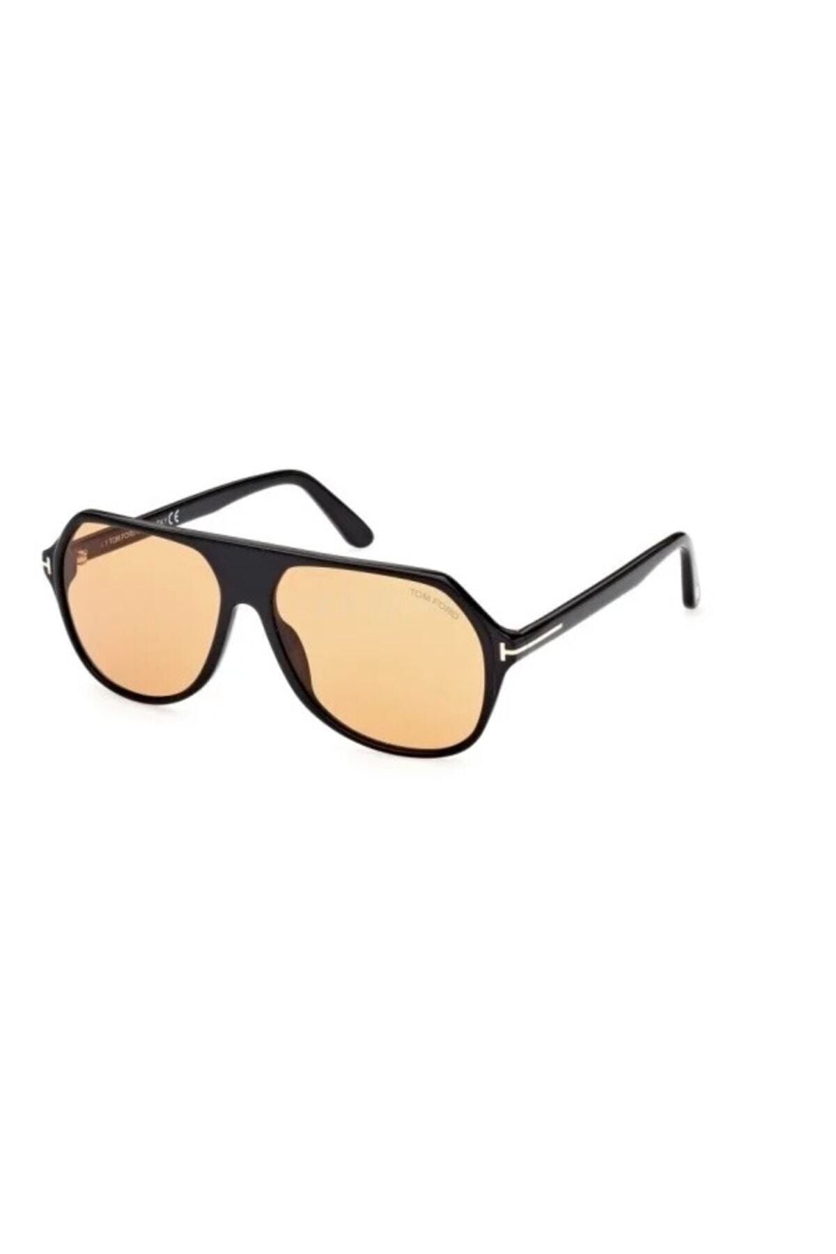 Tomford Tf93401e59 Unisex Güneş Gözlüğü Siyah Kemik Çerçeveki Uv400
