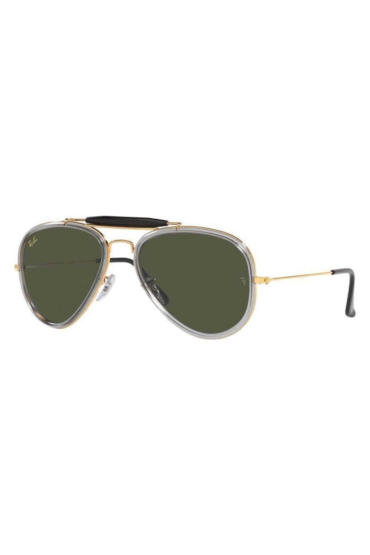 Rb34289239/3158 Unisex Güneş Gözlüğü Gold Metal Çerçeveli Damla Model Uv400