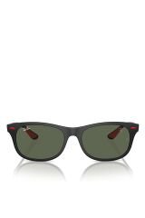 RB4607M Scuderia Ferrari Collection Köşeli Siyah Unisex Güneş Gözlüğü