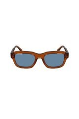 L6048s 210 51 Unisex Kare Şeffaf Kahverengi Kemik Güneş Gözlüğü