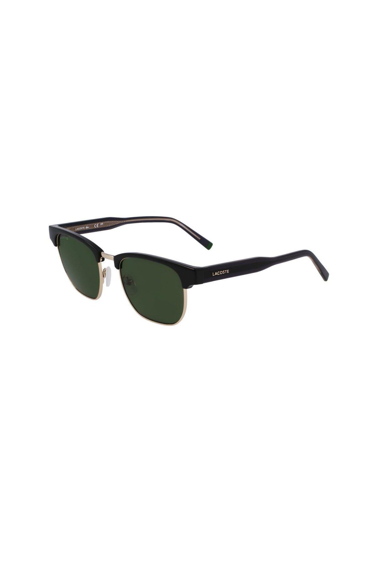 L266s 001 51 Unisex Kare Siyah Kemik Güneş Gözlüğü