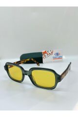 Mod.5011 Dikdörtgen Sapları Kırçıllı Unisex Güneş Gözlüğü