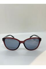 2004 55/13 Bordo Çerçeveli Cat Eye Kadın Güneş Gözlüğü