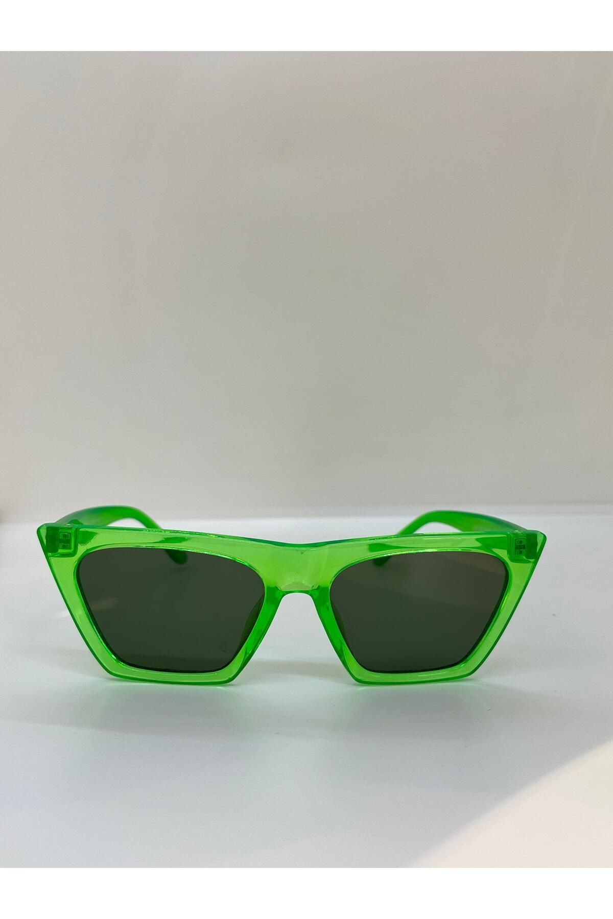 Tomss TDY Neon Yeşil Polarize Unisex Party Gözlüğü