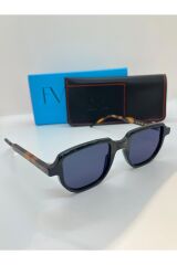 Planck Blk/Brn Siyah Çerçeve Kırçıllı Saplı Unisex Güneş Gözlüğü